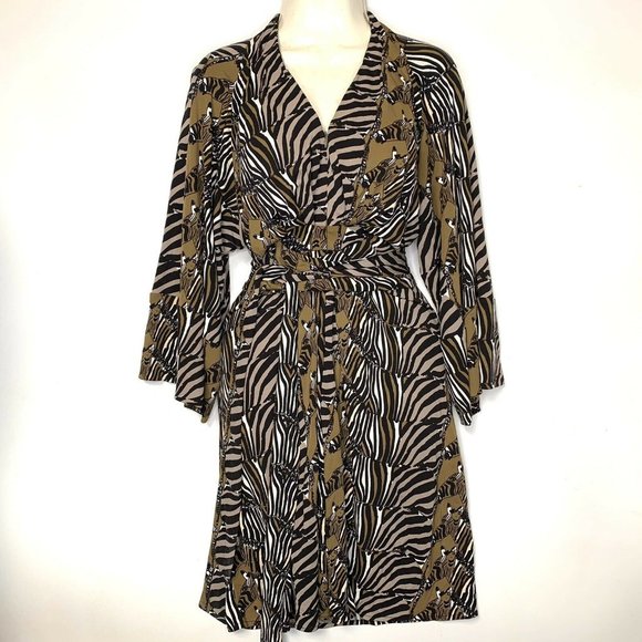 Banana Republic Issa Collaction Size 0 Olive Green - Picture 3 of 9